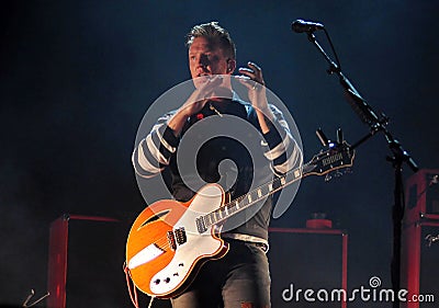 Queens of the Stone Age - Josh Homme Editorial Stock Photo