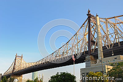 Queensboro Bridge Stock Photo