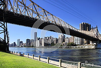 Queensboro Bridge Stock Photo