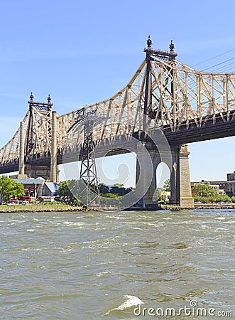 Queensboro / 59th Street Bridge, New York Stock Photo