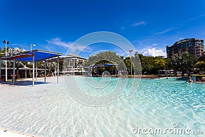 Queensland Cairns City Stock Photo