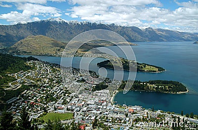 Queenstown Stock Photo