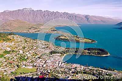 Queenstown, New Zealand Stock Photo