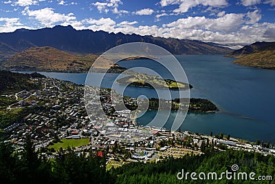 Queenstown, New Zealand Stock Photo