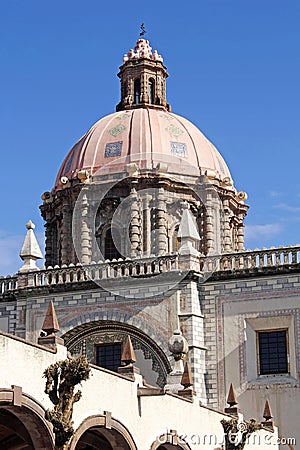 Queretaro - Santa Rosa de Viterbo Stock Photo