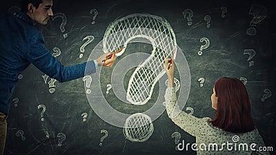 Question Stock Photo