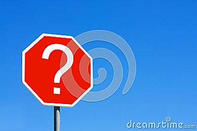 Question Mark Stock Photo