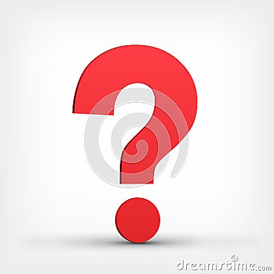 Question Mark Vector Illustration