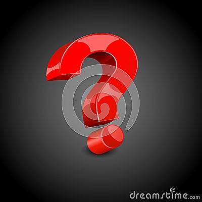 Question Mark Vector Illustration