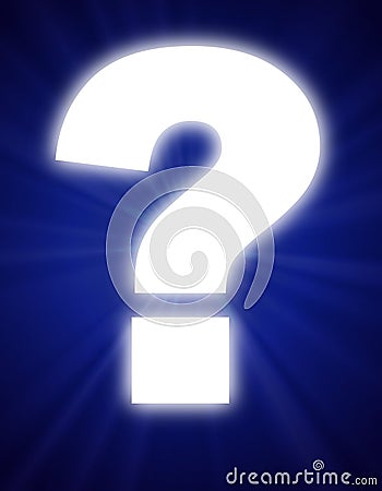 Question mark Stock Photo