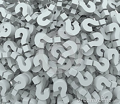 Question Mark Background Quiz Test Learning Imagination Stock Photo