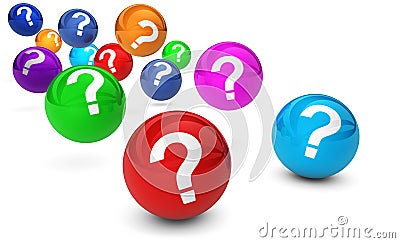 Question Mark Concept Stock Photo