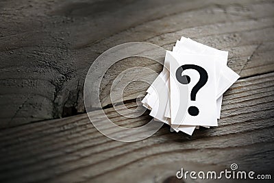 Question mark Stock Photo