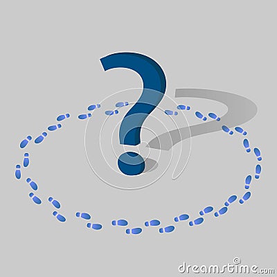 A question mark icon for web and mobile. Ask and answers. Money may work. WHAT SHOULD I DO made. ve Vector Illustration