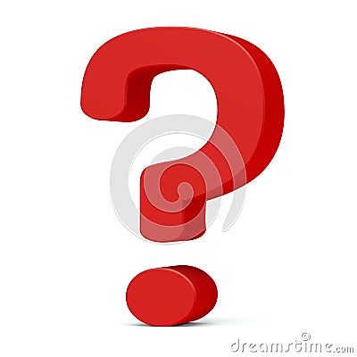 Question sign Stock Photo