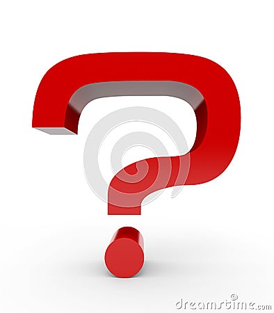 Question sign Stock Photo