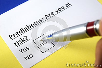 Questionnaire Stock Photo