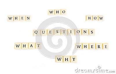 Questions Stock Photo