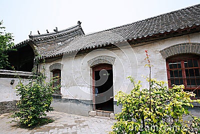 Qufu "three holes" Stock Photo