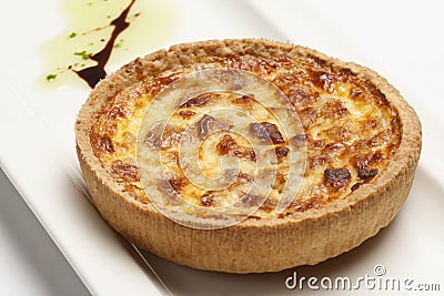 Quiche Lorraine Stock Photo