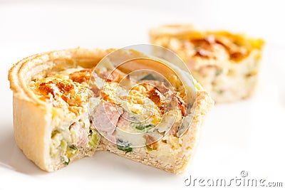 Quiche Stock Photo