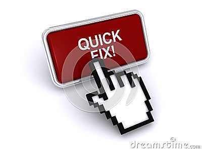 Quick fix Stock Photo