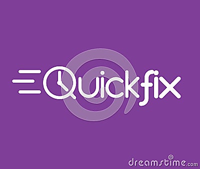 Quick Fix Logo Vector Illustration