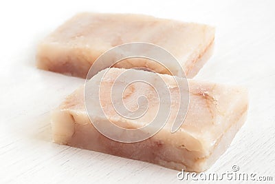 Quick frozen fish fillets Stock Photo