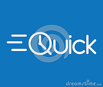 Quick Logo Vector Illustration