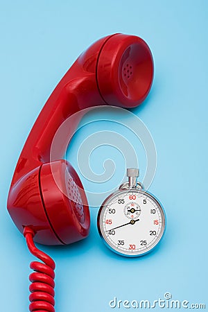 Quick Response Time Stock Photo