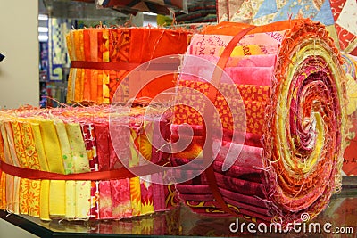 Quilt Swirl Stock Photo