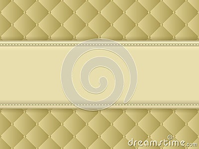 Quilted fabric Vector Illustration