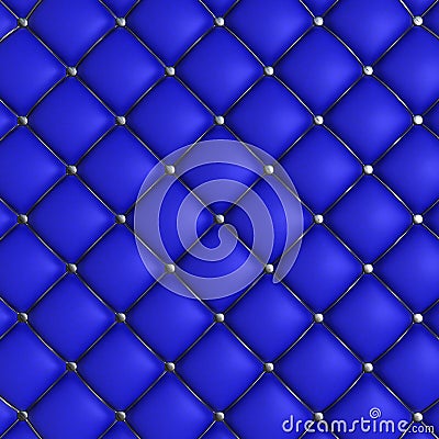 Quilted Leather Background Stock Photo