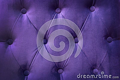 Quilted velvet purple background Stock Photo