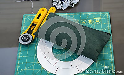 Quilting Cutting Accessories Stock Photo