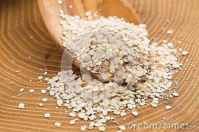 Quinoa flakes Stock Photo