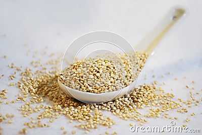 Quinoa seeds Stock Photo