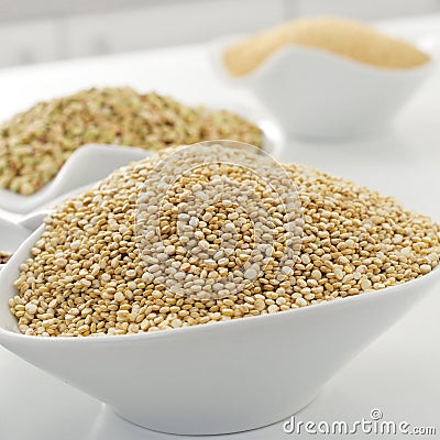 Quinoa seeds Stock Photo