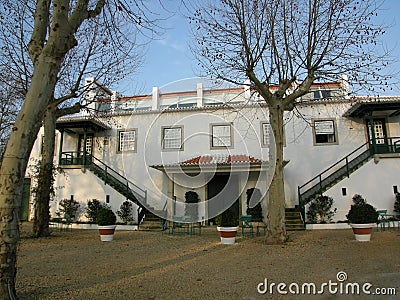 Beautiful architectural ancient building portugal Stock Photo