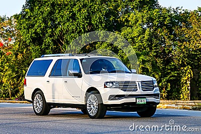 Lincoln Navigator Editorial Stock Photo