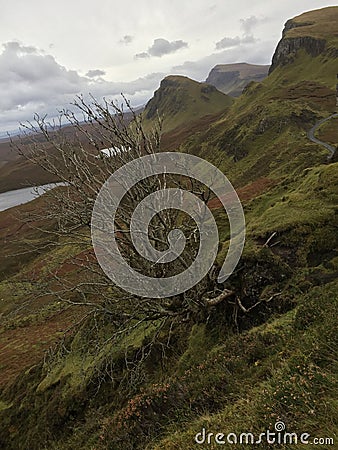 Quiraing Stock Photo