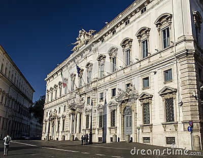 Quirinal Palace Editorial Stock Photo