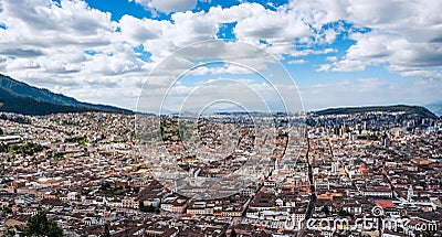 Quito capital city, Ecuador, South America Stock Photo