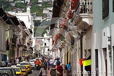 Quito, Ecuador Editorial Stock Photo