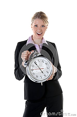 Quitting Time Stock Photo