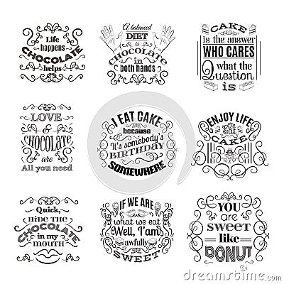 Quote typographical background. Vector Illustration