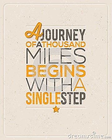 Quote Typographical design Vector Illustration