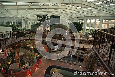 Quranic Park, Dubai, United Arab Emirates, January 12 Editorial Stock Photo