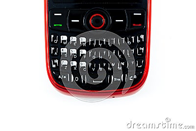 qwerty keypad Stock Photo