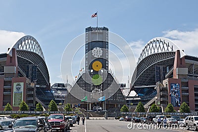 QWEST field Football Stadium Seattle Editorial Stock Photo